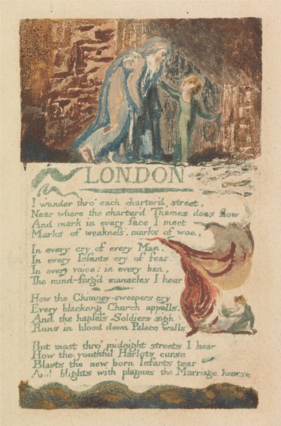 Songs of Innocence and of Experience, Plate 39 by William Blake